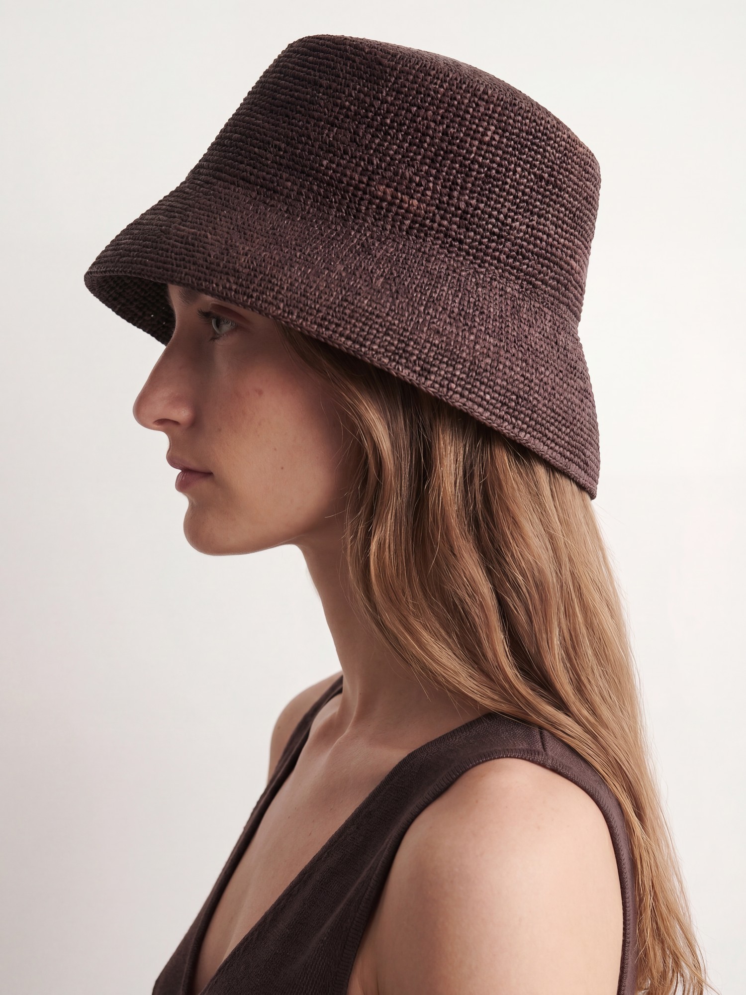 Editorial, knit dress detail