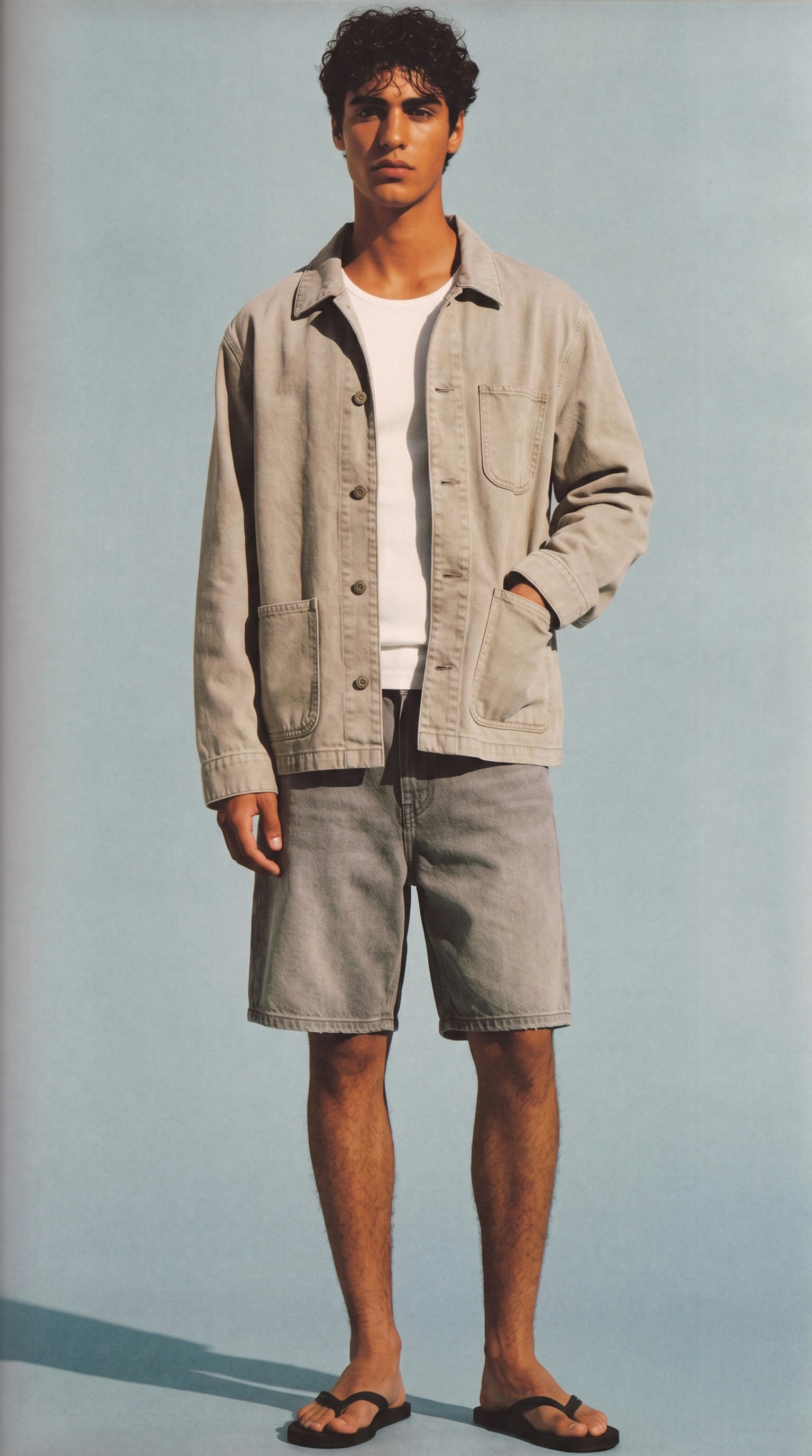Resort, hooded sweat, profile
