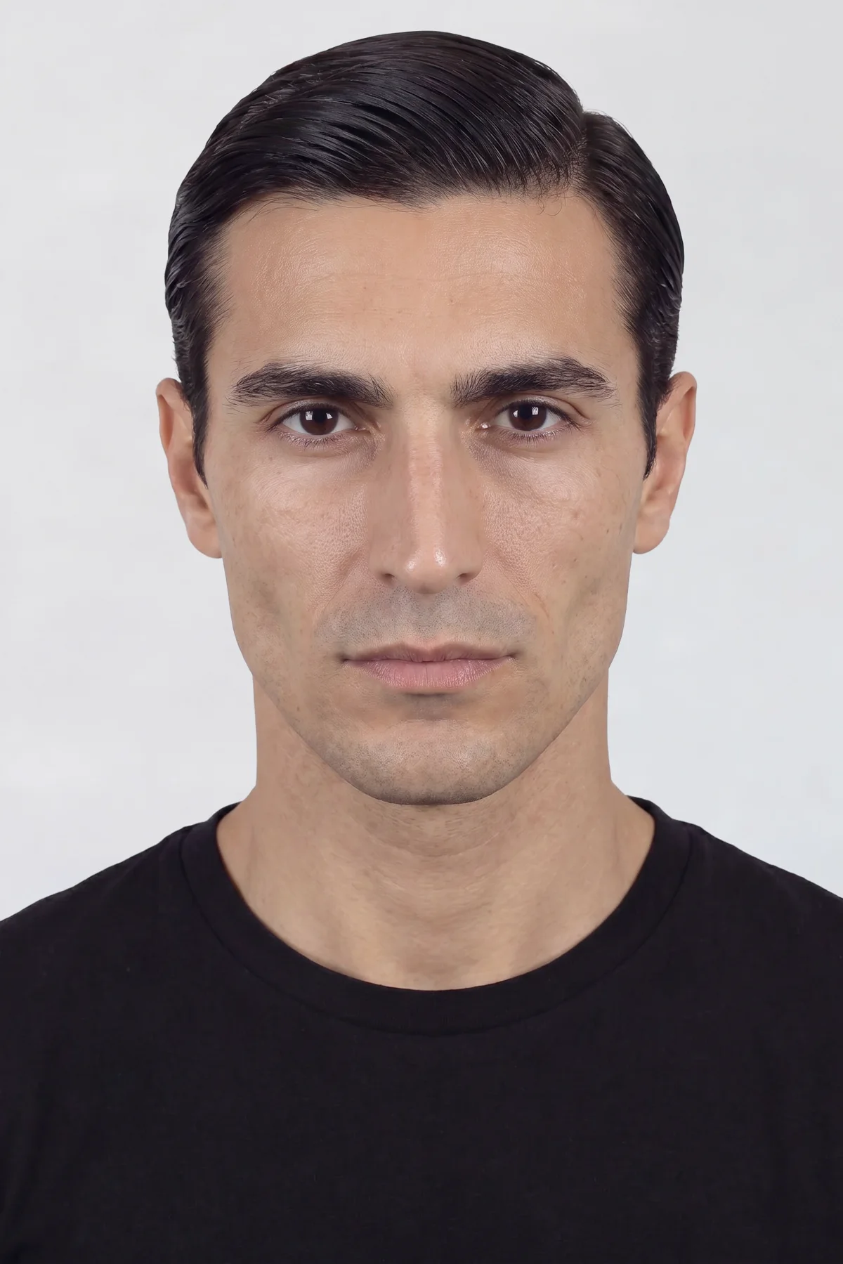 AI fashion model, modern tailoring